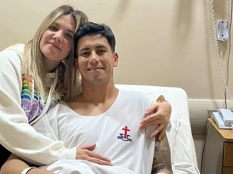 El emotivo mensaje de la pareja de Maxi Meza, tras su operación: "Tu historia en River..."