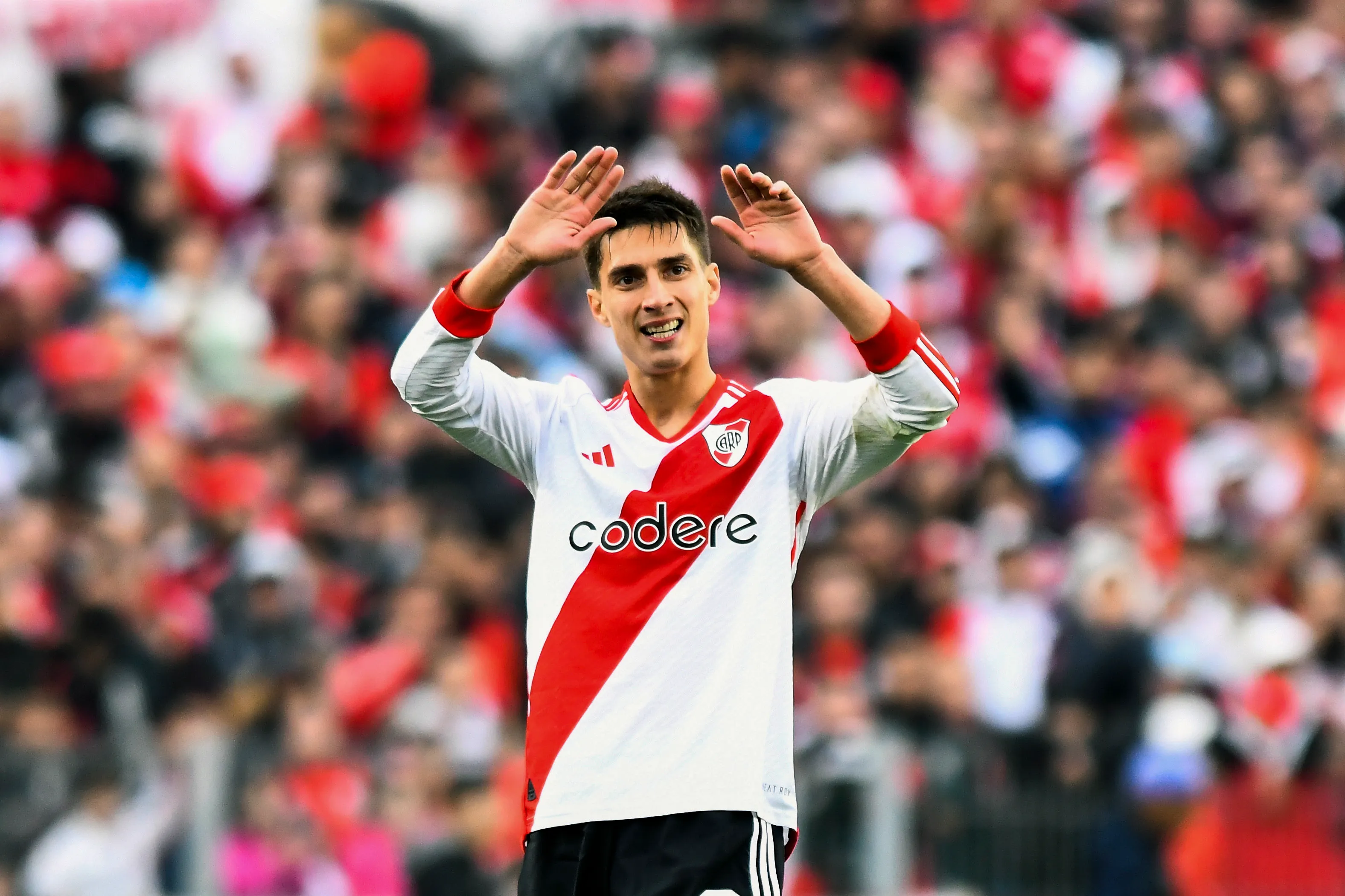 Gattoni solo jugó siete partidos desde su llegada a River a mediados del 2024. (Getty Images)