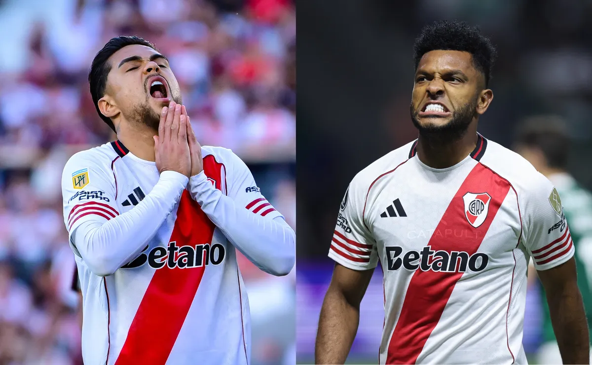 Borja y Díaz tiene un pie afuera de River.