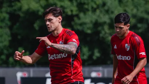 River se prepara para jugar frente a Racing.