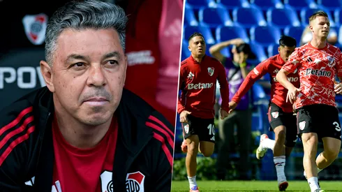 Gallardo probó 34 esquemas distintos en el mediocampo a lo largo de 53 partidos.