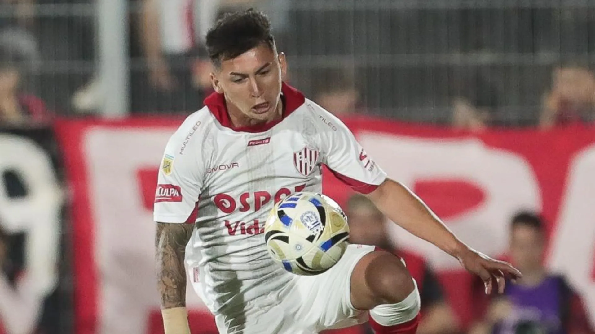 Del Blanco es uno de los apuntados por Gallardo para reforzar a River en 2026. (Prensa Unión)