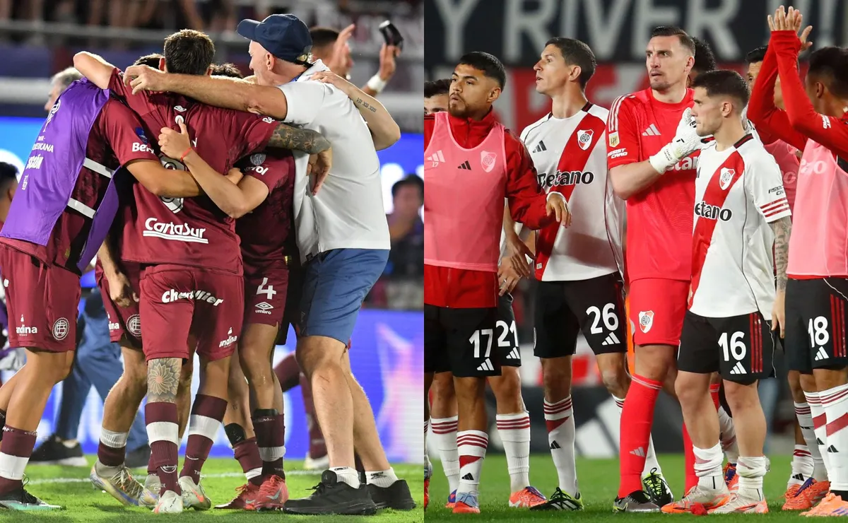 En River cayó bien la noticia de la consagración de Lanús.