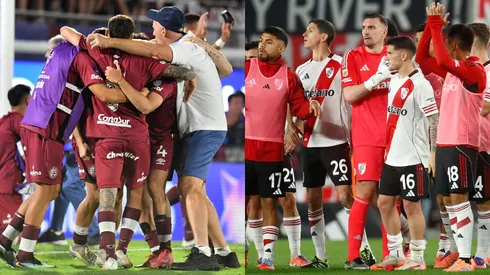 En River cayó bien la noticia de la consagración de Lanús.