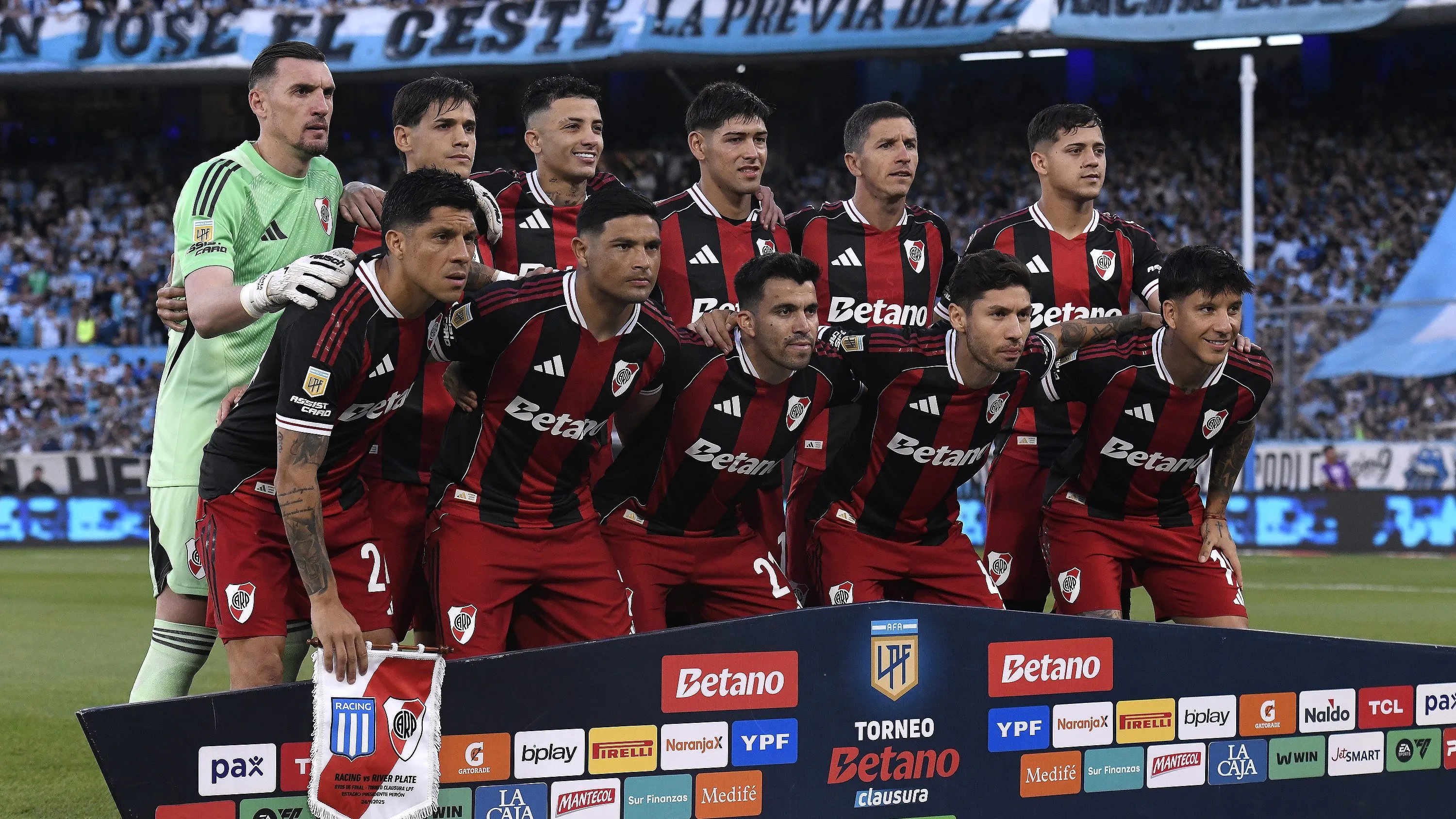 River quedó eliminado ante Racing en octavos de final. Foto: LPM / Diego Haliasz.