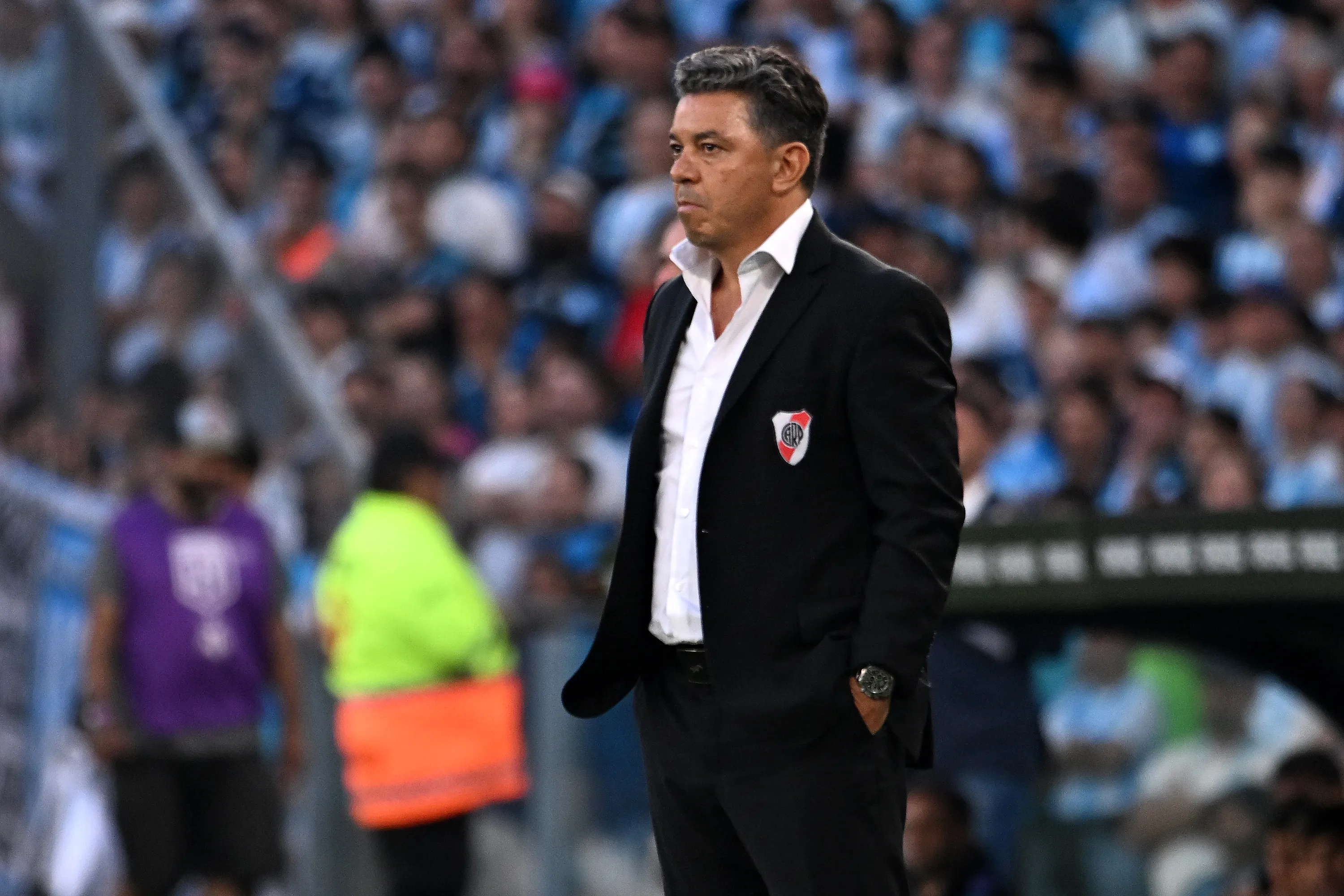 Gallardo habló sobre la continuidad de los jugadores de cara a la próxima temporada. (Getty Images)