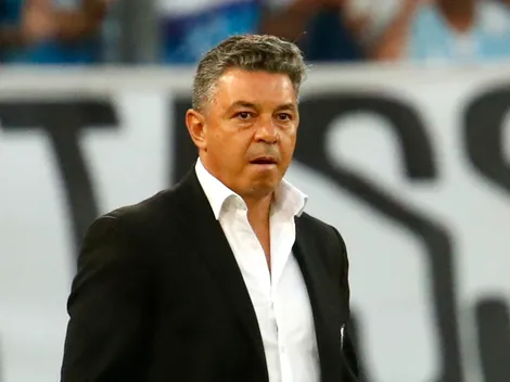 No se vio: qué hizo Gallardo tras la eliminación de River contra Racing