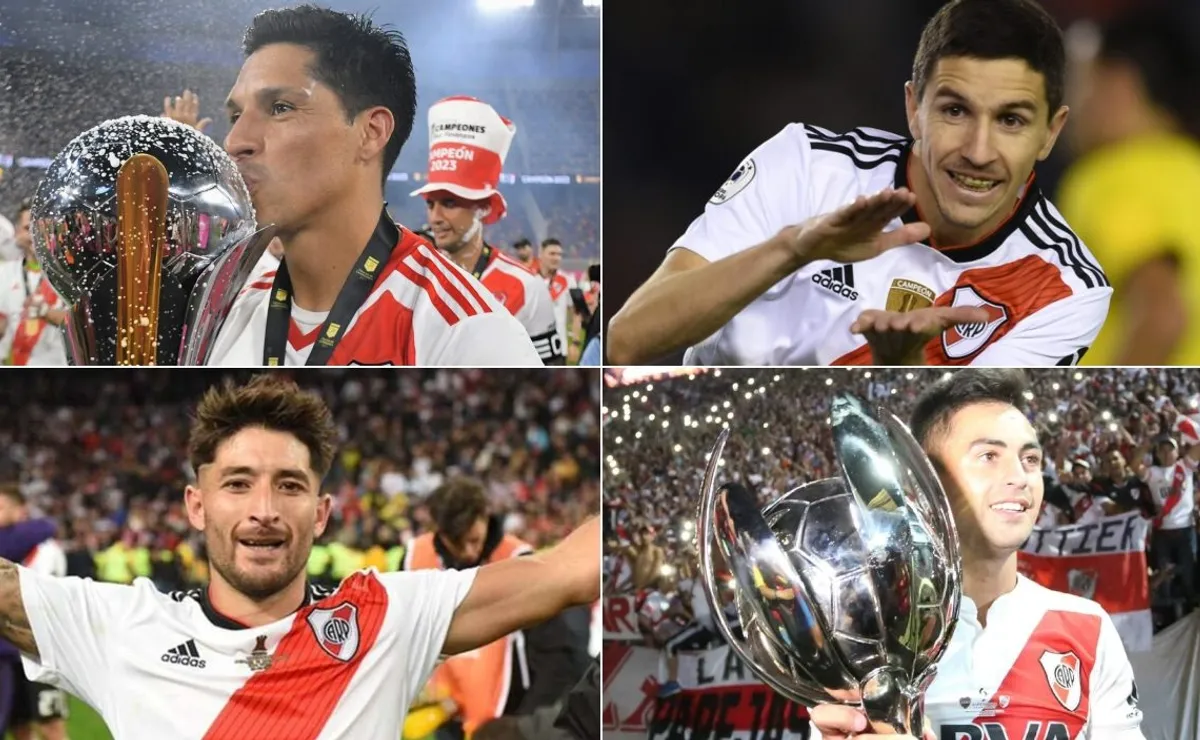 River despide a cuatro grandes íconos de las épocas más gloriosas