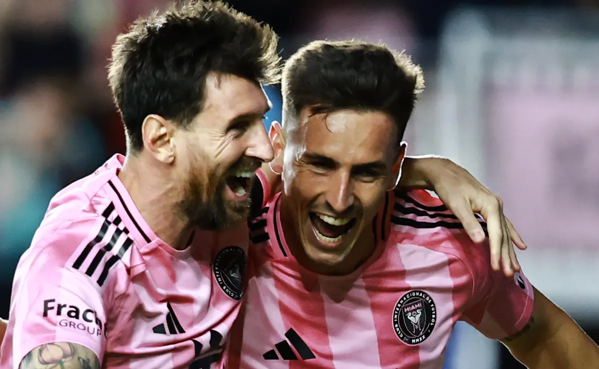 Allende metió 24 goles jugando junto a Messi.