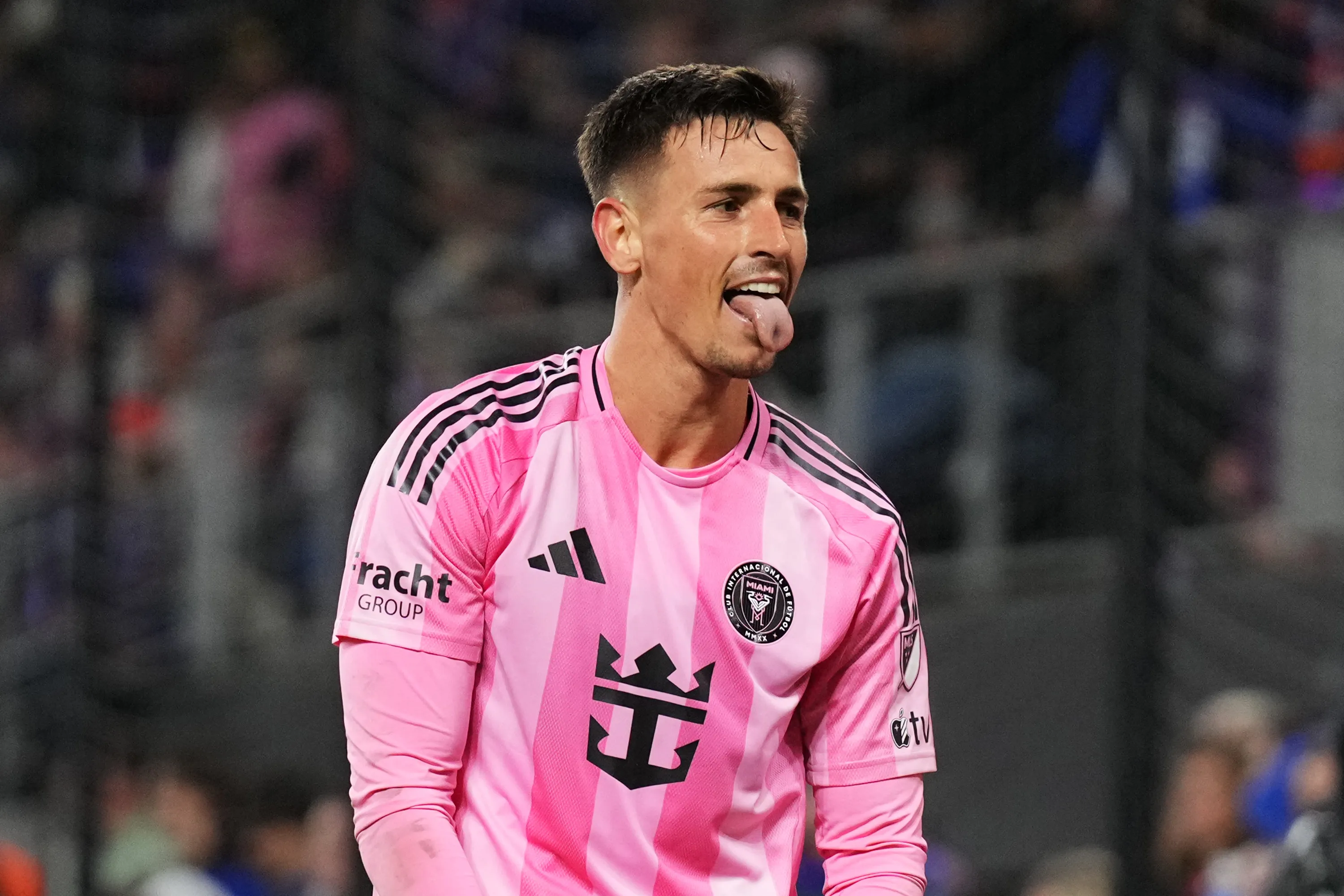 River podría negociar por Tadeo Allende en caso de que no siga en Inter Miami. (Getty Images)