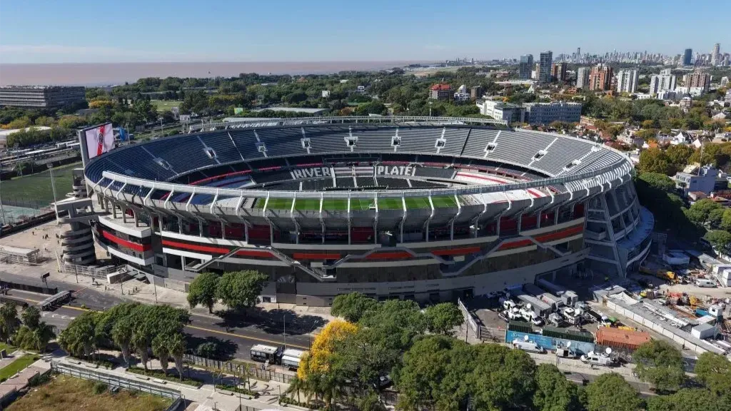 Así quedará la fachada del Monumental una vez finalizada la obra. (Prensa River)