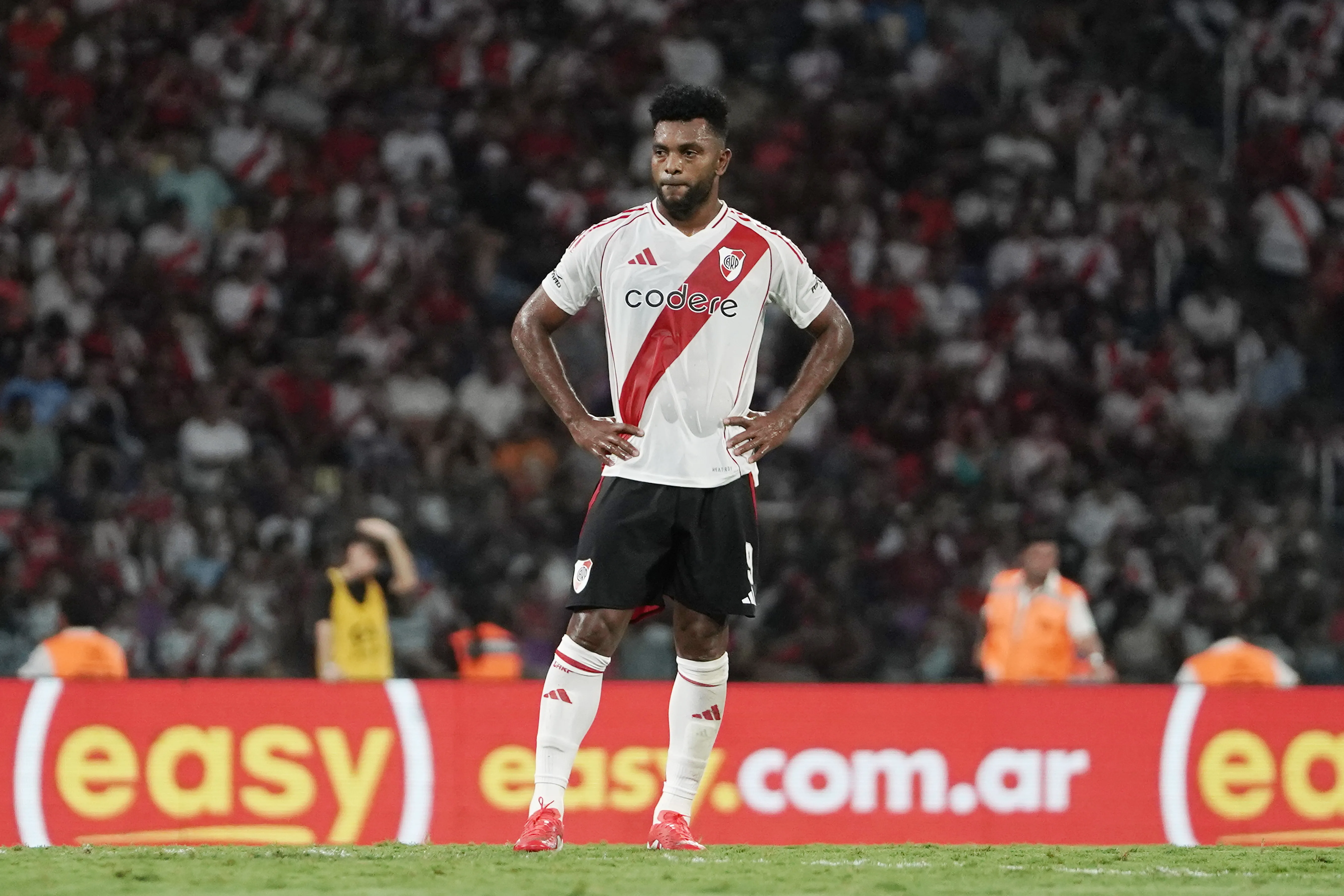 Borja fue el único de los futbolistas despedidos en las redes sociales oficiales de River que no contó con fotos y videos adicionales. (Getty Images)