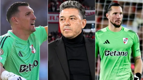 El DT de River deberá definir a su arquero de cara al 2026