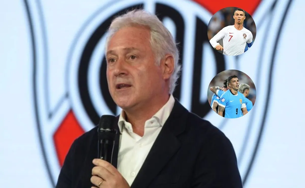 Patanian habló sobre cuando River negoció por CR7 y Suárez.