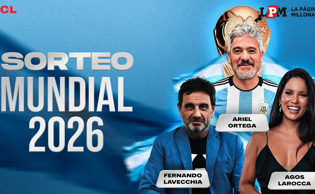 El sorteo del Mundial 2026 se vive con el Burrito Ortega en La Página Millonaria