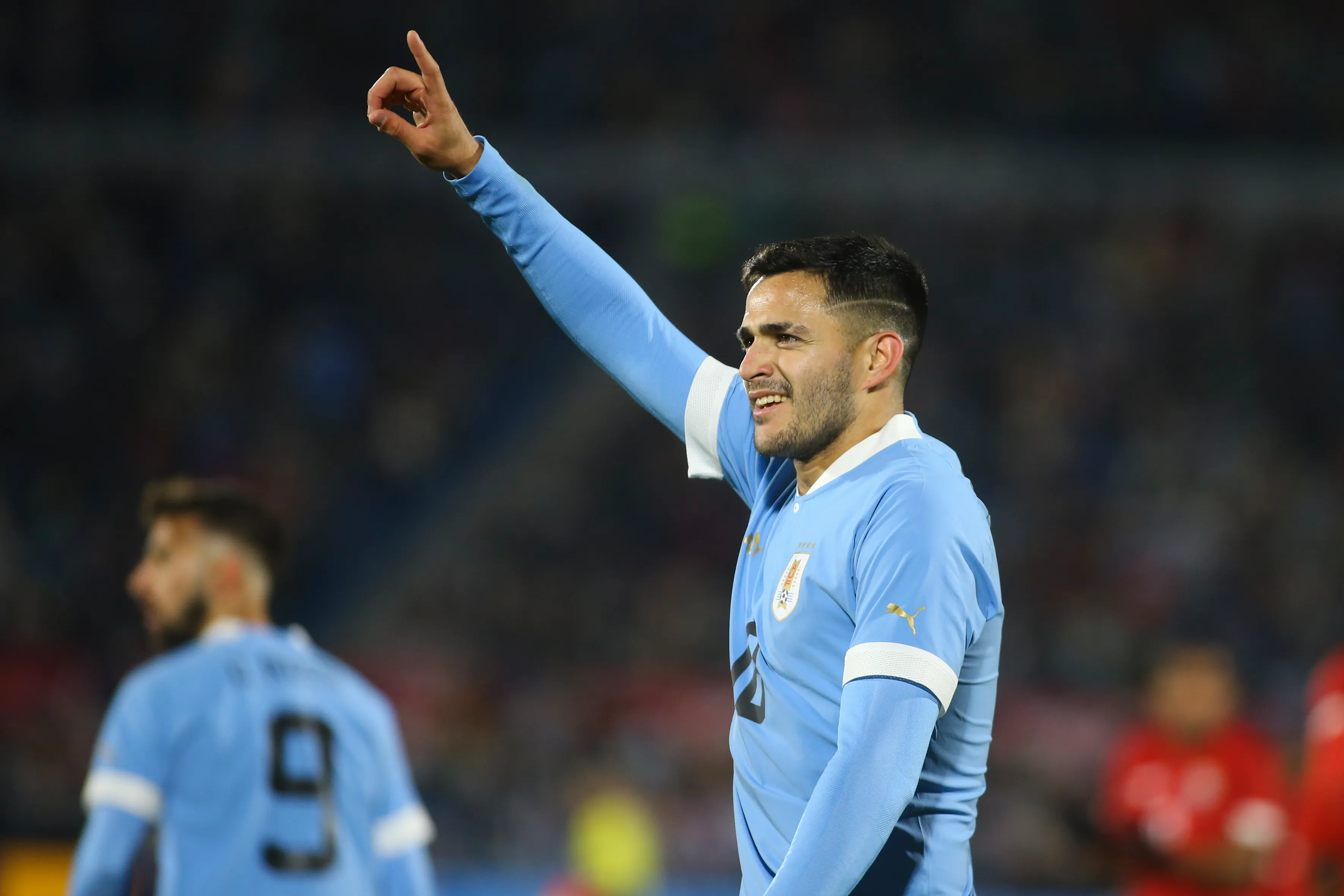 Maxi Gómez también supo ser habitual convocado a la Selección de Uruguay.