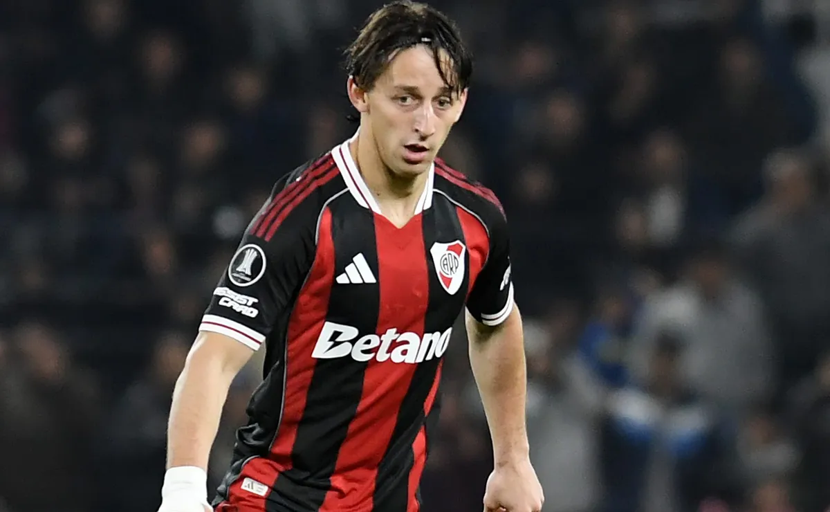 Galarza Fonda jugó 778 minutos divididos en 14 partidos desde su llegada a River.