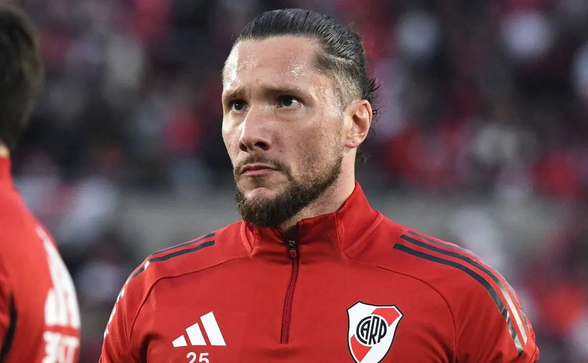Ledesma suma solo 7 partidos en un año y medio en River.