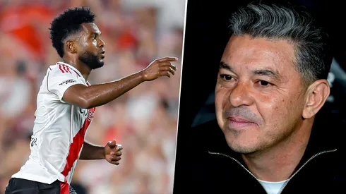 Borja anotó 23 goles en 88 partidos con Gallardo como DT.