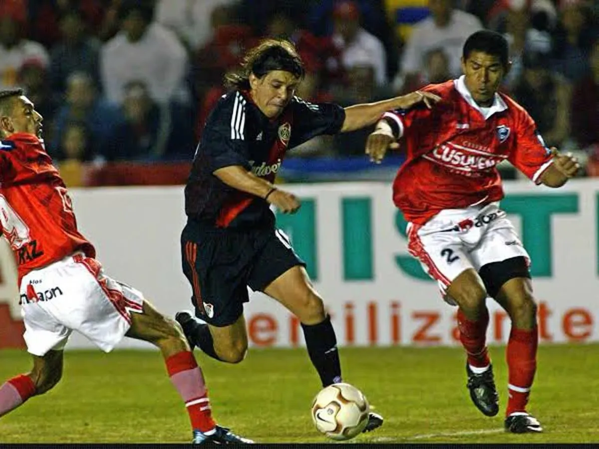 En 2003 River perdió la final de la Sudamericana ante Cienciano de Perú.