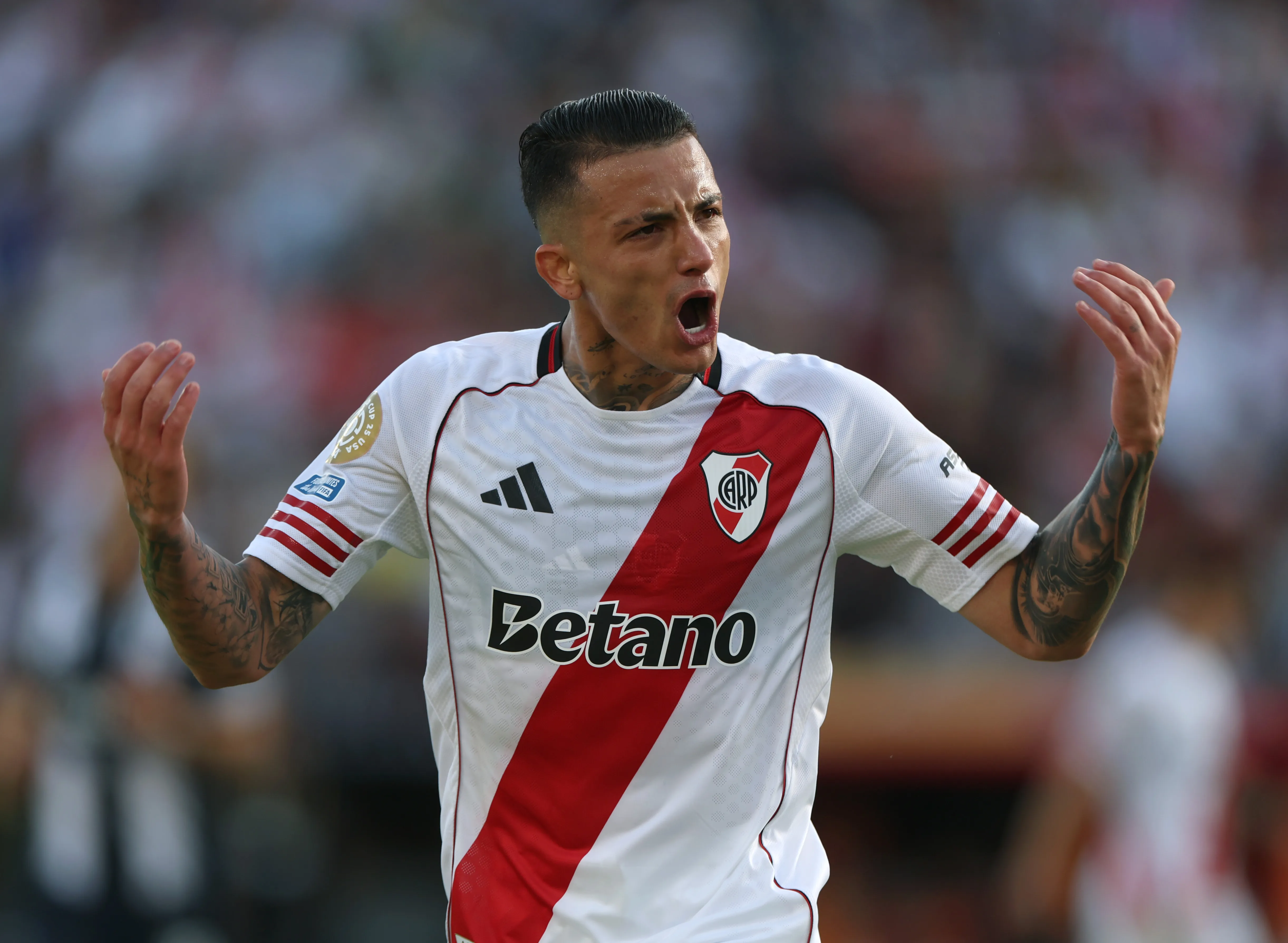 Kevin Castaño es uno de los futbolistas a recuperar por Gallardo, sobre todo teniendo en cuenta lo que River pagó por su fichaje. (Getty Images)