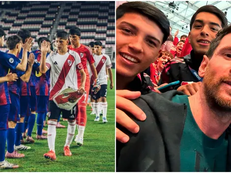 Tiene 15 años y es el capitán de River en la Messi Cup: la historia de líder de Gianfranco Ledestre
