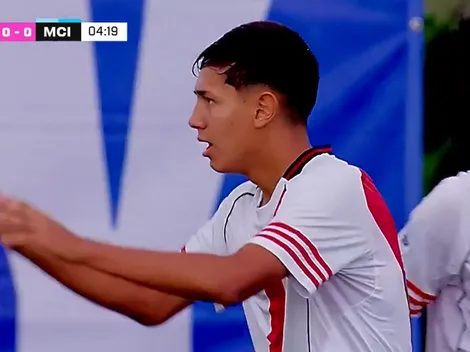 VIDEO | Con rabona incluída, el golazo de River vs. Man. City en la Messi Cup