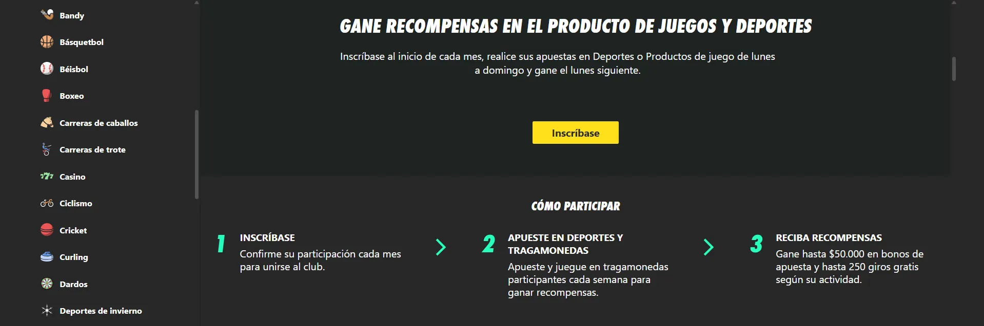 pasos para inscribirse en el Club bet365 Argentina