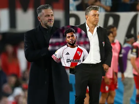 Borja marcó la diferencia entre Demichelis y Gallardo e hizo una llamativa comparación