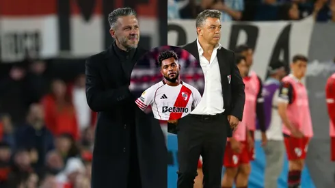 Borja comparó a Demichelis con Gallardo.