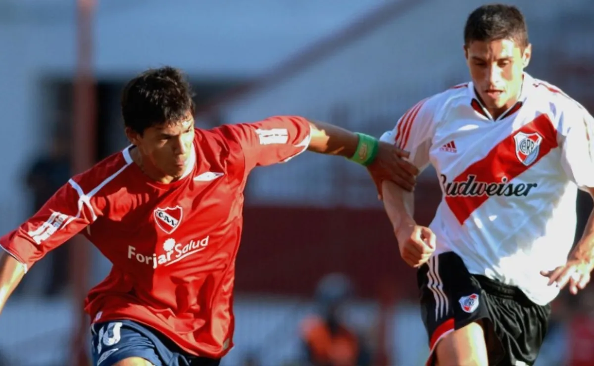 Cristian Tula en River (Getty Images).