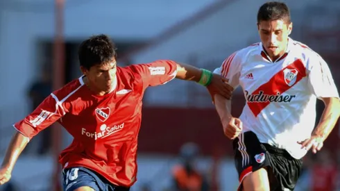 Cristian Tula en River (Getty Images).