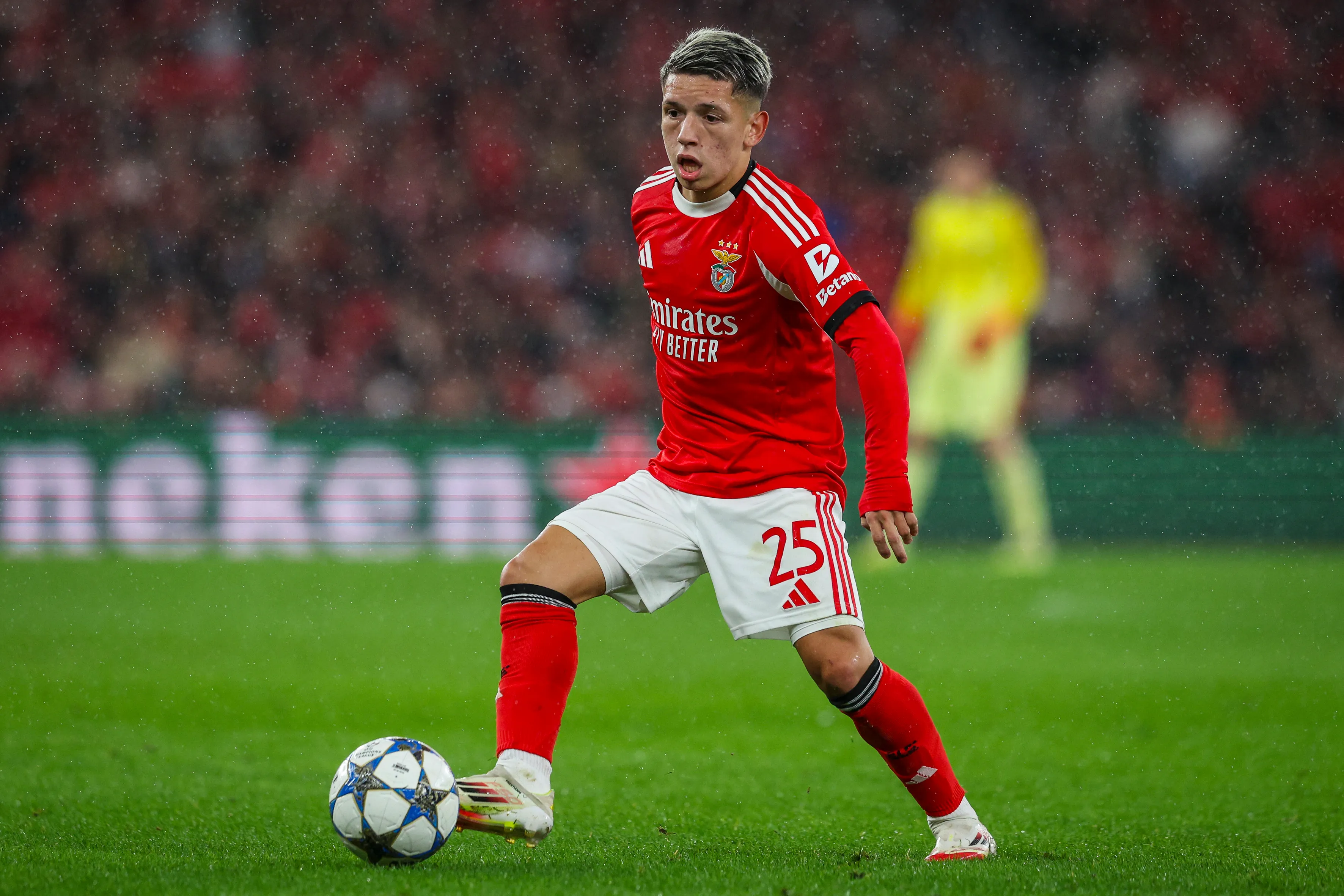 Prestianni jugó 16 partidos con Benfica en lo que va de la temporada 2025-26.