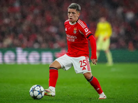 La sugerente publicación de Prestianni en medio de la negociación entre River y Benfica