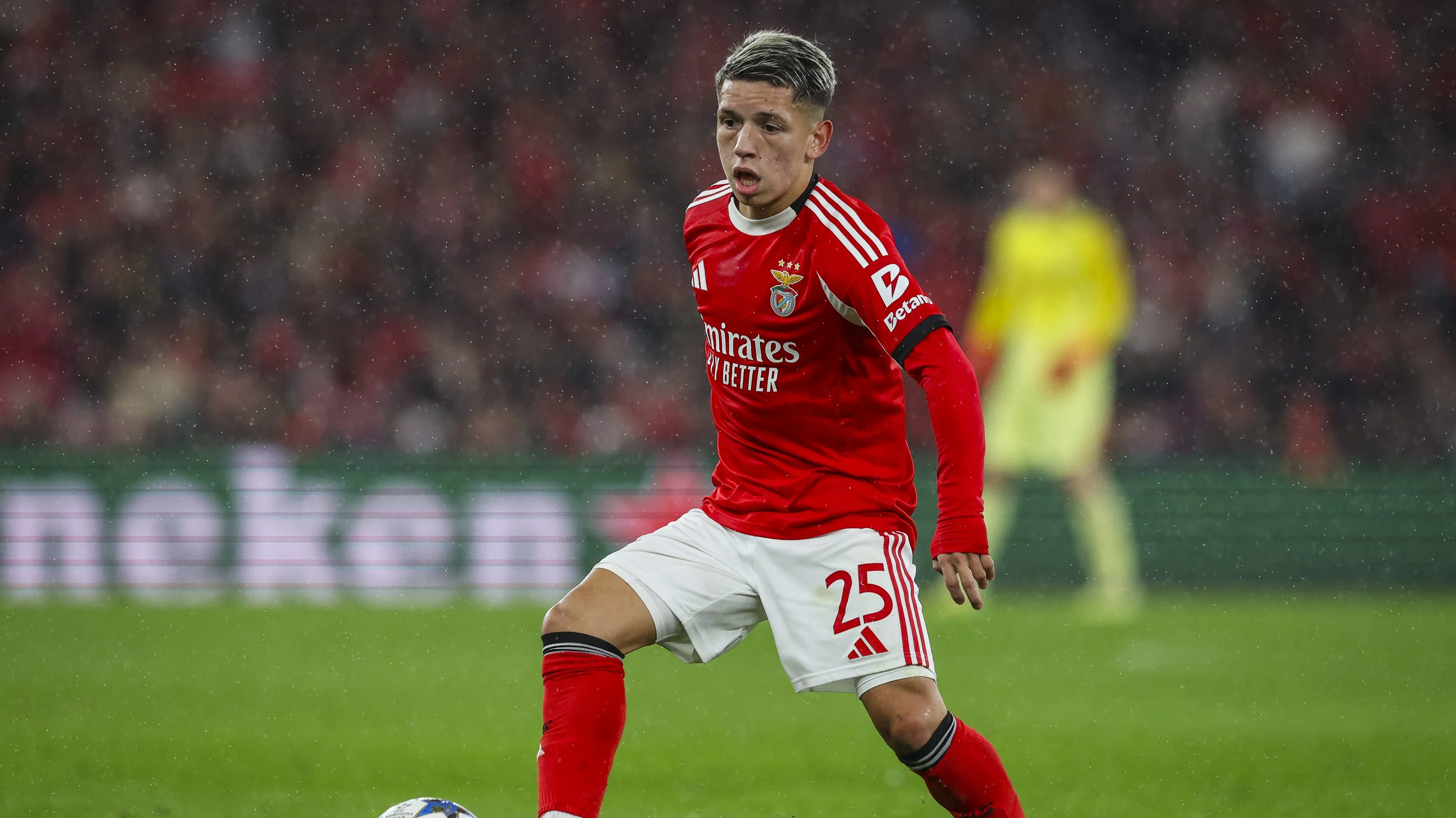 Prestianni jugó 16 partidos con Benfica en lo que va de la temporada 2025-26.