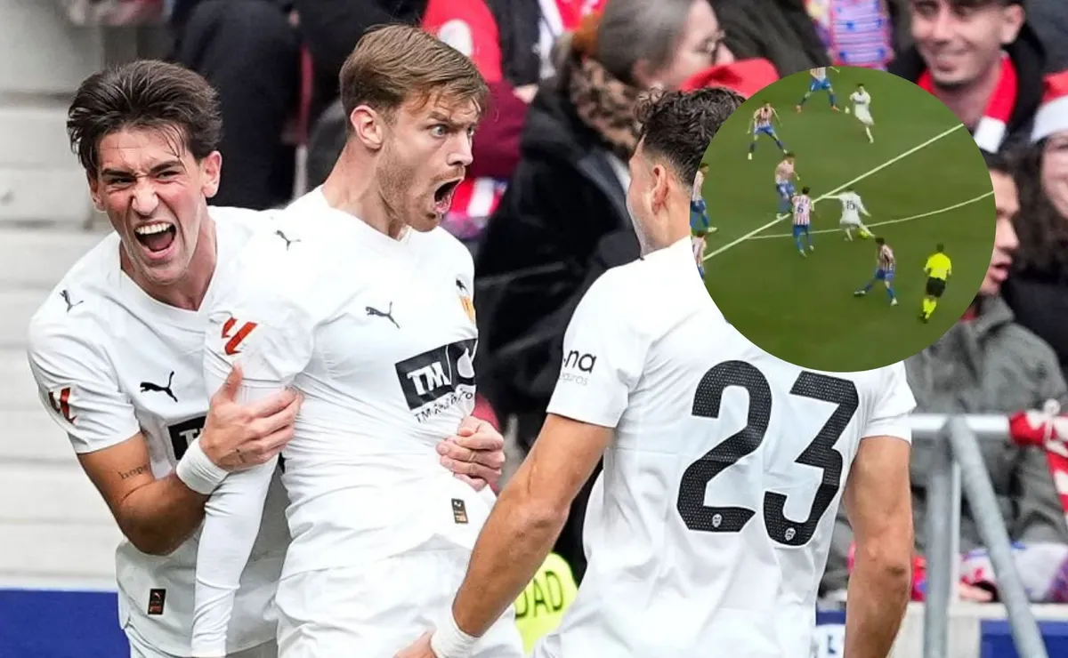 El exdelantero de River le rompió el arco a Oblak.