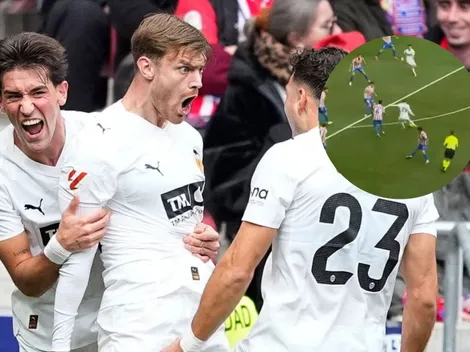 VIDEO: el golazo de Lucas Beltrán para Valencia vs. Atlético de Madrid