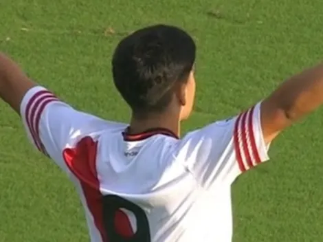 No se vio: el festejo especial de Cabral tras su doblete en la final de la Messi Cup