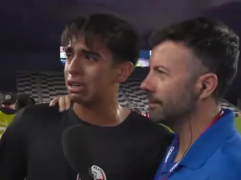 Conmovedor: ganó la Messi Cup y se quebró al hablar de su familia que no pudo viajar