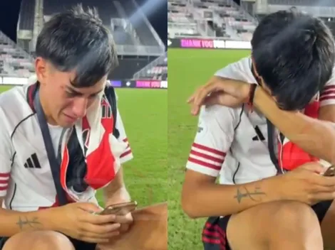 VIDEO | El tierno momento de Ramiro Álvárez tras ganar la Messi Cup
