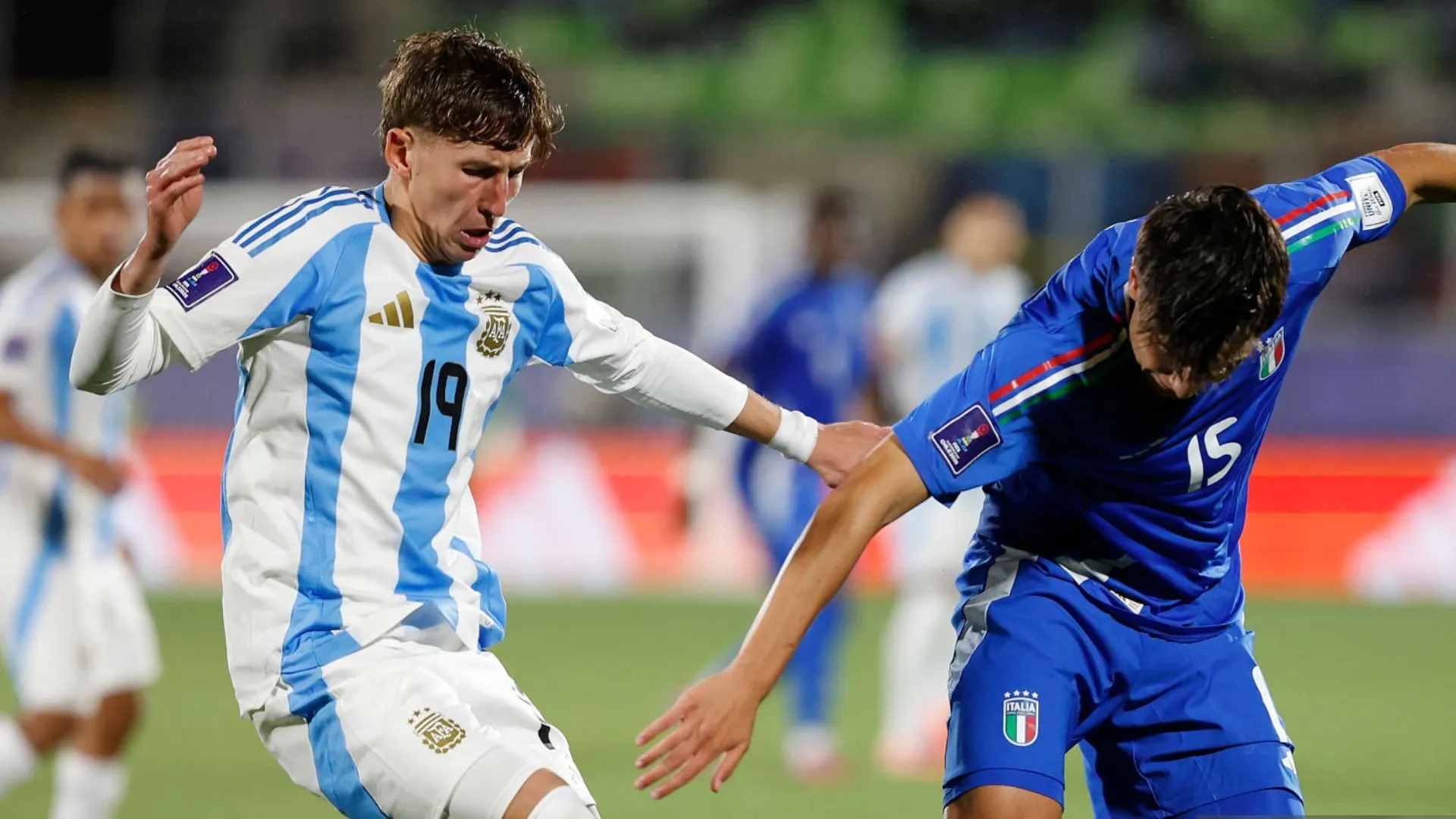 Andino, jugador de Selección.