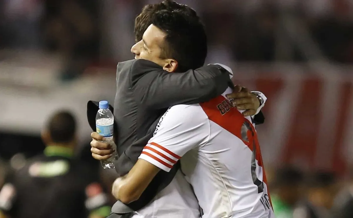 El Piri bancó a pleno al Muñeco y recordó su paso por River