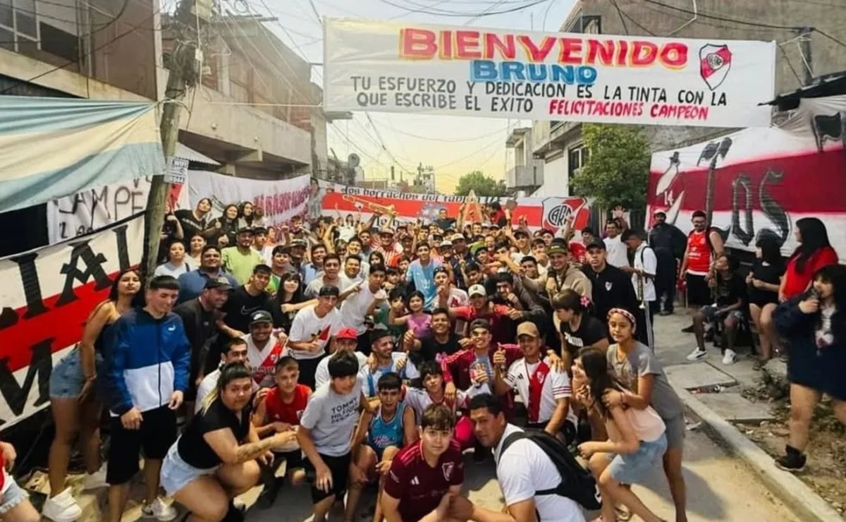 Cabral tuvo un gran recibimiento.