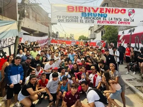 El emotivo recibimiento para Bruno Cabral tras ser campeón de la Messi Cup