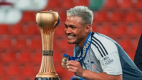 Teo Gutiérrez fue campeón en Colombia.