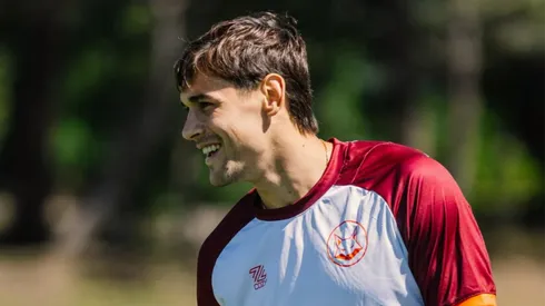 Martínez Quarta se prepara para la pretemporada.