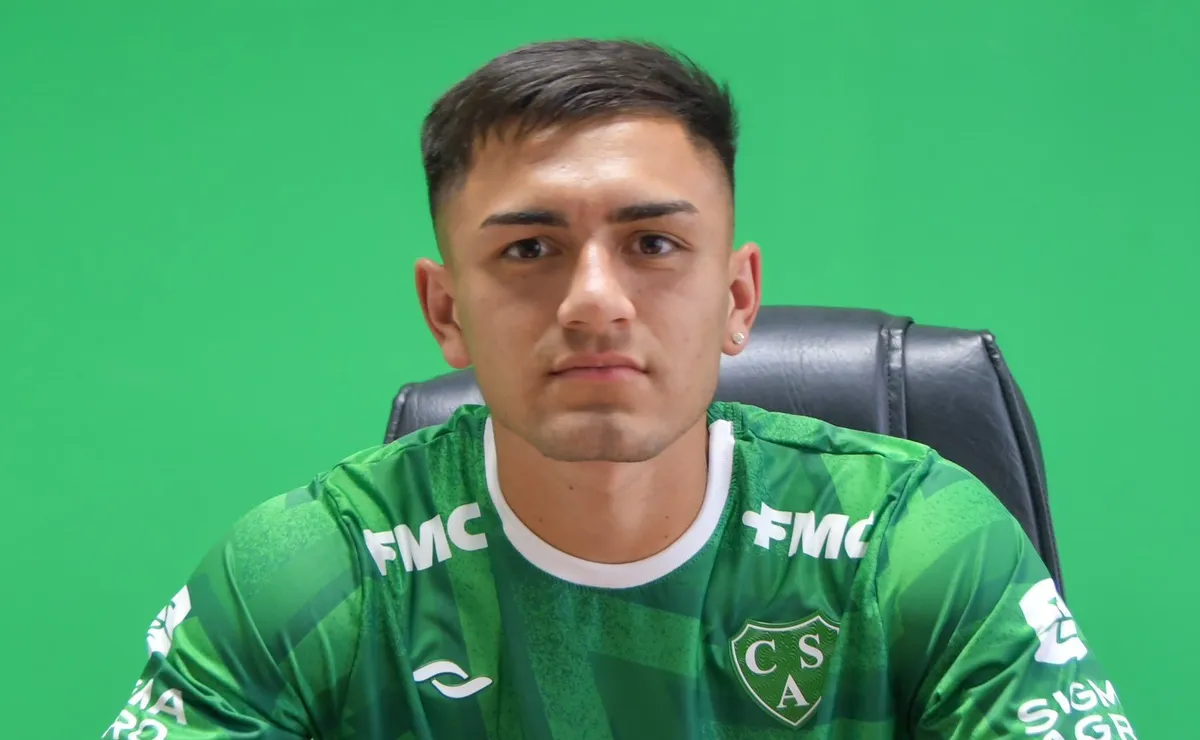 Elián Giménez disputó 24 partidos, anotó dos goles y brindó una asistencia en Sarmiento.