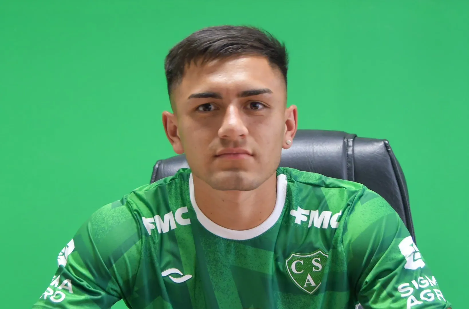 Elián Giménez disputó 24 partidos, anotó dos goles y brindó una asistencia en Sarmiento.