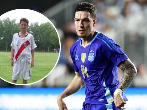 El viejo posteo de Aníbal Moreno en el que adelantó su sueño de jugar en River