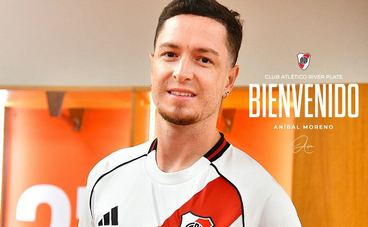 Aníbal Moreno firmó un contrato por los próximos cuatro años.